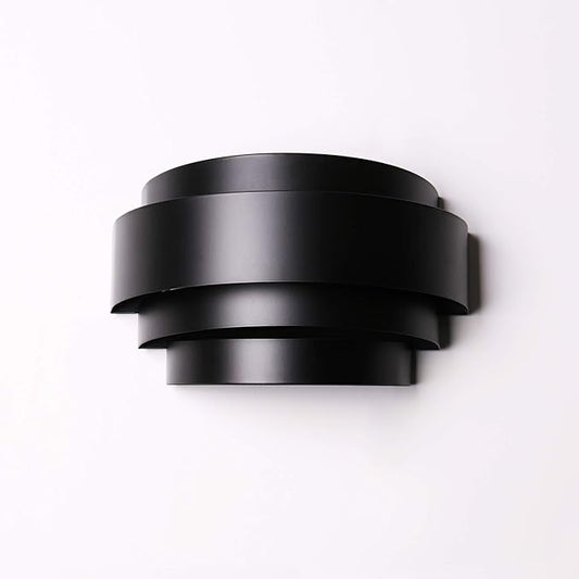 LightInTheBox Modern Wall Light, Black Indoor Wall Light Metal Wall Sconce for Home Theater, Staircase, Basement, Bedroom (1PCS)