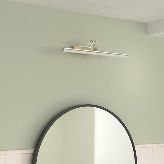 Picture Light,Picture Lights for Wall Cordless,20" Picture Lights with Timer and Dimmable,Battery Wall Lights for Display Gallery Painting Art Frame Portrait-AB