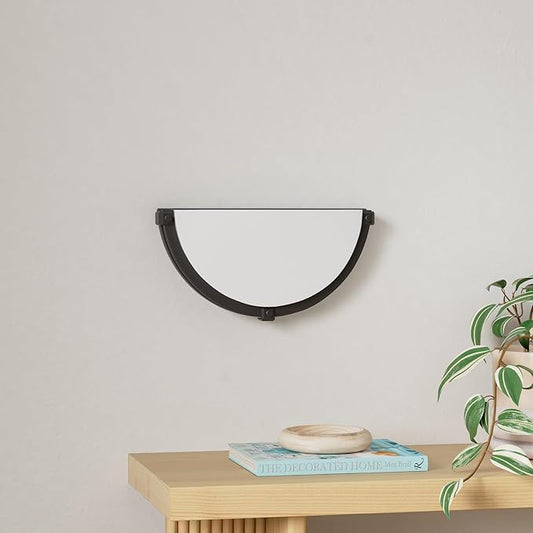 13 inch Dimmable LED Wall Sconce, Half Moon Wall Light Fixture, 3000K/4000K/5000K Color Temperature Adjustable, Modern Bathroom Vanity Light Fixtures,Super Bright 950 Lumen (Oil Rubbed Bronze)…