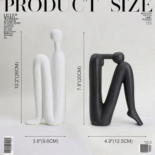 Book Ends Decorative for Shelves- Modern Bookends for Bookshelf Decor, Heavy Duty Book Holder and Book Stopper, Stylish Shelf Decorations and Bookends for Shelves