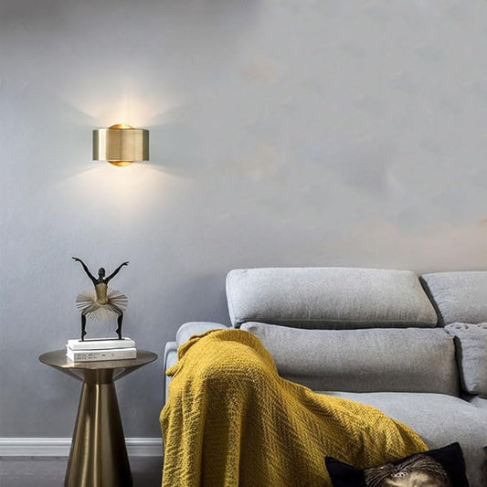 Modern Minimalist Wall Light Perfect for Living Room Bedroom Dining Area and Hallway Versatile Small Wall Light Sleek Design Included Accentuate Your Space with Clean Lines