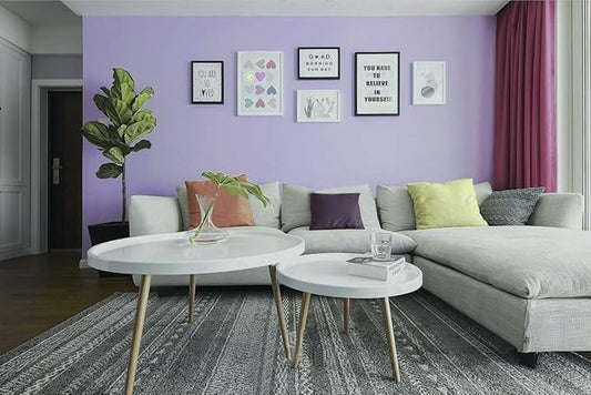 393"x17.7" Peel and Stick Wallpaper Solid Color Purple Contact Paper Self Adhesive Removable Wallpaper for Wall Covering Vinyl Rolls