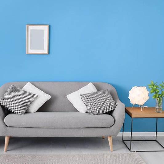 VEELIKE Thick Light Blue Wallpaper Peel and Stick for Bedroom Boys Room Bathroom Kitchen 15.7''x354'' Blue Contact Paper for Walls Cabinets Desk Countertops Waterproof Self Adhesive Vinyl Wallpaper