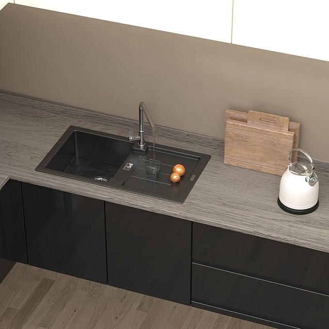 Light Wood Contact Paper for Cabinets Wood Grain Vinyl Wrap Grey Wood Wallpaper Peel and Stick Countertop Covers with Air Guide Slot Design 31.5"x 354" Brown Oak Maple Contact Paper for Countertops