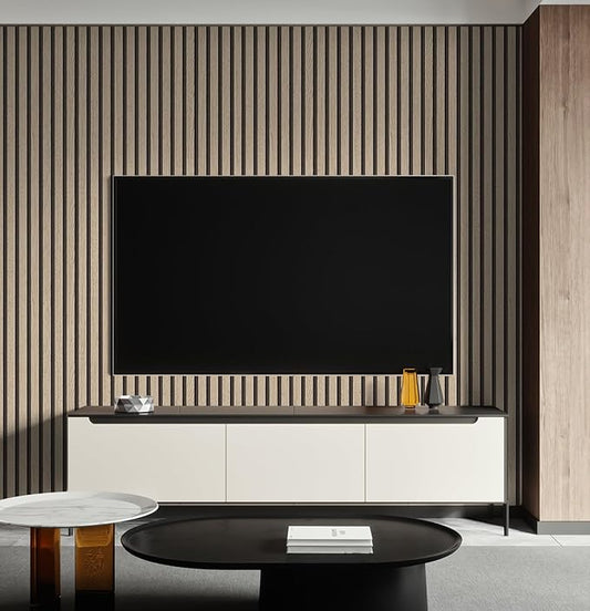 Wallpaper Peel and Stick Wood Grating Stripe Self-Adhesive Wallpaper Faux Wood Contact Paper Wood Slats Self Adhesive Wall Paper PVC Vinyl Film Removable Waterproof 17.3" x 118"