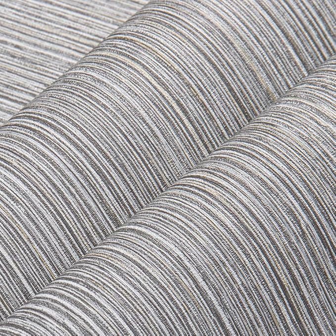 Haimin Grasscloth Wallpaper Textured 24in X 393in Fabric Contact Paper Brown Wall Paper Textured Linen Wallpaper Peel and Stick Self-Adhesive Thick Vinyl Embossed Film Wallpaper (Gray Brown)