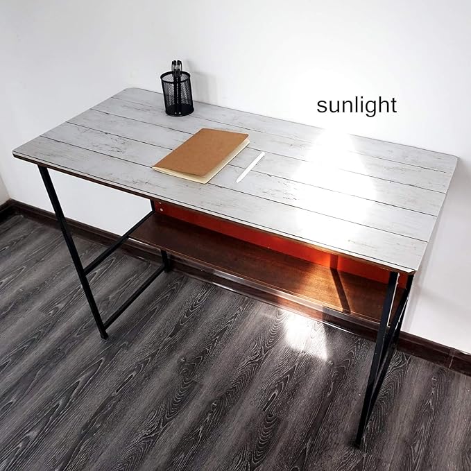 CiCiwind 82Ft×17.7In White Grey Wallpaper Wood Peel and Stick Wall Paper Vintage Self-Adhesive Removable Wood Panel Contact Paper Decoral Rv Living Room Laundry Hallway Closet for Walls Covering