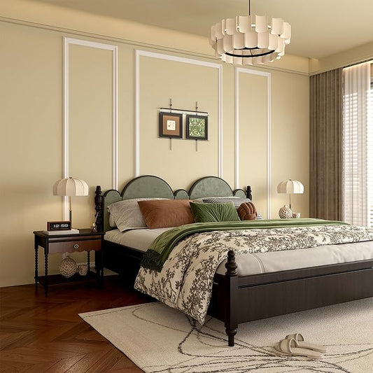 SmartStandard Pre-Cut Wall Molding Kit, 3-Frame Wainscoting Panels for Interior Wall Moulding Decor, Ready to Assemble Accent Panel