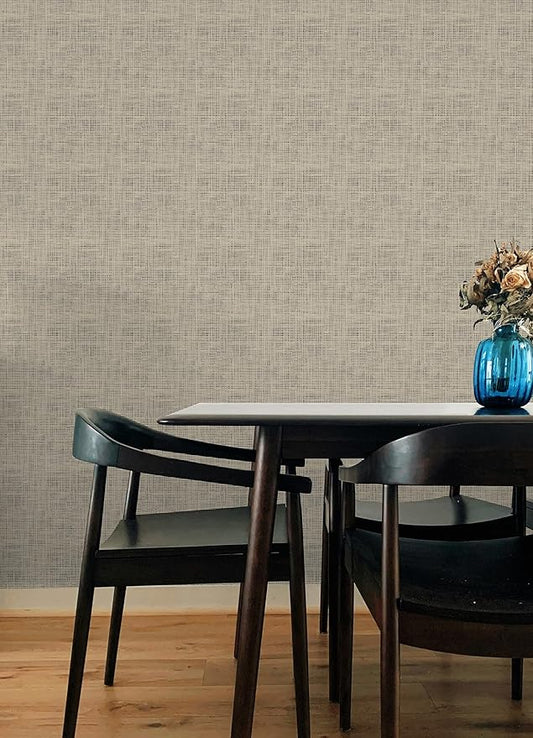 NuWallpaper Laos Ivory Peel and Stick Wallpaper, NUS6196