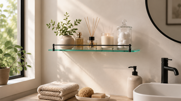 The Bathroom Counter Upgrade That Makes Everyday Products Look Intentional