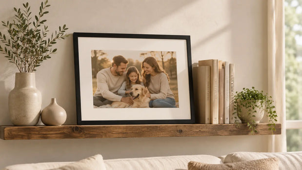 black picture frames