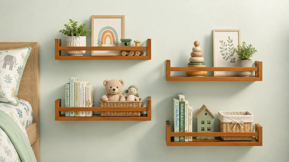 nursery bookshelf