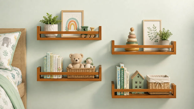 nursery bookshelf