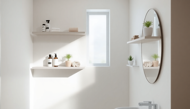 Best Floating Shelves for Small Bathrooms: Space-Saving Storage Ideas