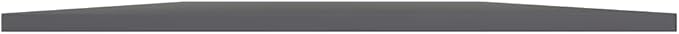 Set of 4 Wall Mounted Floating Shelves, 39.4x19.7 Inch Modern High Gloss Gray Engineered Wood Bookshelves for Living Room Bedroom Storage Display