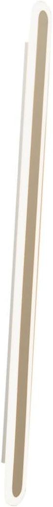 Uonlytech Chic Minimalist LED Wall Light White Frame Warm Glow Elegant Bedroom Night Lamp for Living Room Stairway Hallway Decoration Easy to Install Indoor Aisle Lighting Fixture