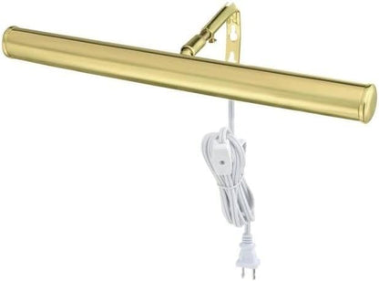 WESTINGHOUSE Lighting Corp 75051 14-Inch Polished Brass Picture Light Fixture Finish, 1 Pack
