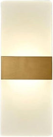 Wall Sconce Modern Minimalist Indoor Lamp Decorative Light Fixture for Bedroom Bedside Living Room Hallway Bathroom Stairs Porch Balcony