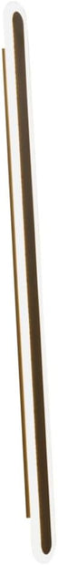 Minimalist Long Strip LED Wall Light Black Frame Warm Bedroom and Corridor Sconce Lamp Iron Bedside Fixture for Aesthetic Indoor Hallway