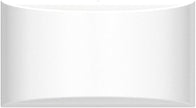 Aipsun Aluminum Modern Indoor LED Wall Sconce Interior Wall Lights 1 Pack Hardwired Up and Down Wall Mount Light for Living Room Bedroom Hallway Corridor Warm White 3000K(with G9 Bulbs)