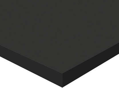 Set of 4 Wall Mounted Floating Shelves, 31.5 x 11.8 Inch Engineered Wood Display Shelf for Living Room, Kitchen, Bedroom, Black Matte Finish Storage Organizer