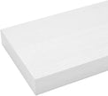 Floating Shelves for Wall, Bathroom Shelves Over Toilet, Wall Shelves & Book Shelf for Room, Hanging Shelf, Modern Wooden Wall-Mounted Small Floating Shelves, 12x7x1.5 in (White, Set of 3)