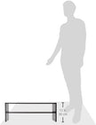 ClosetMaid 8995 Stackable 24in. Wide Horizontal Organizer, Espresso