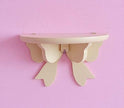 Kawaii Wood Floating Shelf - Kawaii Wall Decor for Pink Room (Yellow)