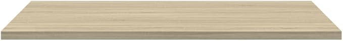 Set of 8 Sonoma Oak Floating Shelves 23.6 x 19.7 in, Engineered Wood Wall Mounted Storage Display Boards for Books, Plants, and Home Decor, Matte Finish