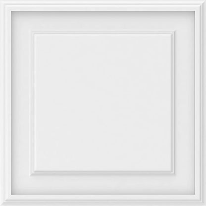Ekena Millwork 18"W x 18"H x 5/8"P Legacy Raised Panel Decorative Wall Panel
