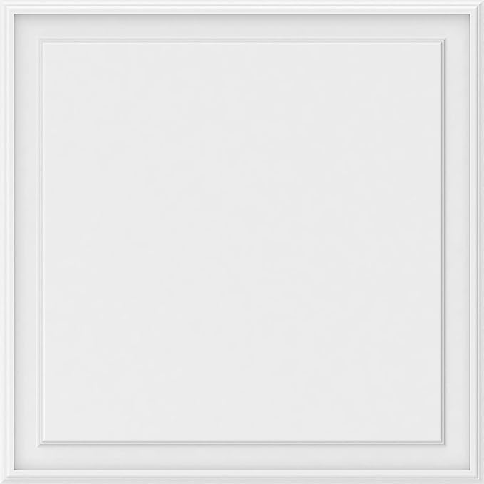 Ekena Millwork 34"W x 34"H x 5/8"P Legacy Raised Panel Decorative Wall Panel