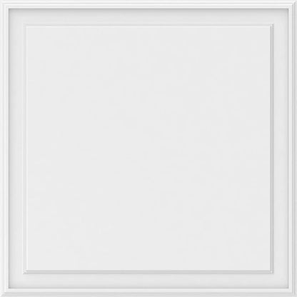 Ekena Millwork 34"W x 34"H x 5/8"P Legacy Raised Panel Decorative Wall Panel