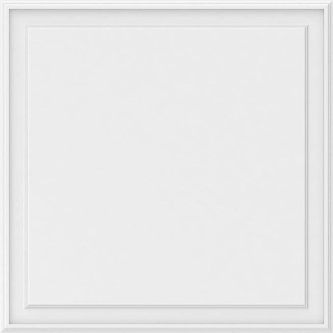 Ekena Millwork 36"W x 36"H x 5/8"P Legacy Raised Panel Decorative Wall Panel