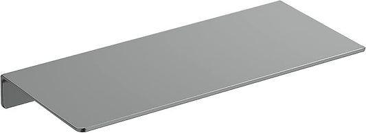 Danpoo Metal Wall Shelf, Small Floating Shelf Bathroom Wall Shelf, 12" Display Shelves for Wall Storage, Grey