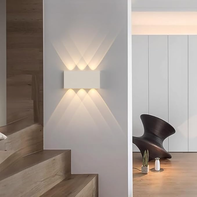 Shelprojsu LED Cordless Wall Sconce Set of 2, 5200mAh Rechargeable Battery Operated Wall Lamp with Remote Control, 3 Colors and Dimmable Magnetic Wireless Wall Light (White, 2 PCS)