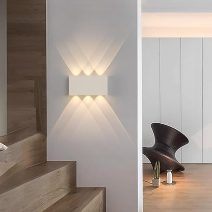 Shelprojsu LED Cordless Wall Sconce Set of 2, 5200mAh Rechargeable Battery Operated Wall Lamp with Remote Control, 3 Colors and Dimmable Magnetic Wireless Wall Light (White, 2 PCS)