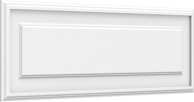 Ekena Millwork 36"W x 12"H x 5/8"P Legacy Raised Panel Decorative Wall Panel