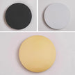 Gold Modern Wall Sconce Round Disc Sconces Wall Lighting Metal Circular Stairwell Lighting 3000K Warm LED Wall Lights for Living Room Bedroom Stairway - 20