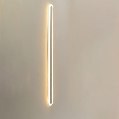 Minimalist LED Wall Lamp Warm Light Bedroom Backdrop Sconce for Living Stairway Corridor Energy-Saving Modern Wall Light Fixture Easy Installation