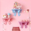 Kawaii Wood Floating Shelf Kawaii Wall Decor Kawaii Room Decor Kawaii Pink Room Decor (Pink)