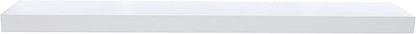 Ballucci Floating Shelf, 36" Wood Wall Shelf with Invisible Brackets for Bathroom, Living Room, Bedroom, Kitchen, Nursery, 6" Deep, White