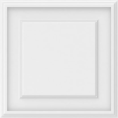 Ekena Millwork 16"W x 16"H x 5/8"P Legacy Raised Panel Decorative Wall Panel