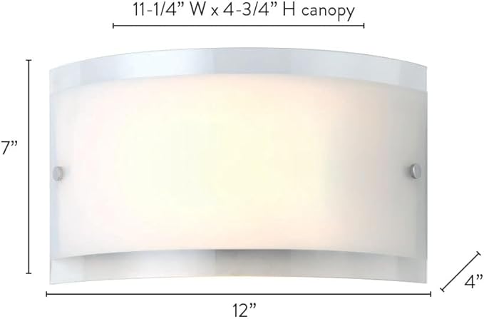 CANARM IWL228B01CH Jasper Walls Sconse , White