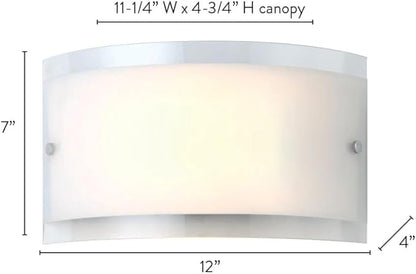 CANARM IWL228B01CH Jasper Walls Sconse , White