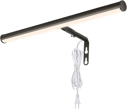 Plug in LED Picture Lights for Paintings, 16inch 3000K Adjustable Art Light Gallery LED Wall Light Wall Sconces for Display Art Work, Oil Rubbed Bronze Finish, 6W CRI90+, ETL