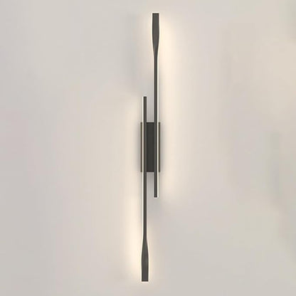 Modern Corner LED Wall Lamp Minimalist Indoor Light Long Strip Linear Light Hardwired Hallway Wall Sconce Dimmable Lighting Fixture for Bedroom Kitchen Island Bar Living Room Bathroom