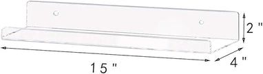 Weiai Clear Acrylic Shelf 15