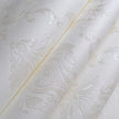 Cream White Damask Decorative Textured Floral Wallpaper Non-Woven Wall Paper Home Decoration,20.8 in X 393.00 in [ Not Peel and Stick ]