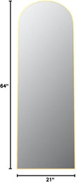 Arched Full Length Mirror, 64