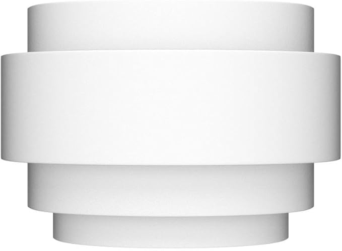 LightInTheBox Modern Wall Sconce Indoor Wall Light Fixture Half Moon Metal Wall Lamp White for Stair Hallway Home Theatre Bedroom (1PCS)